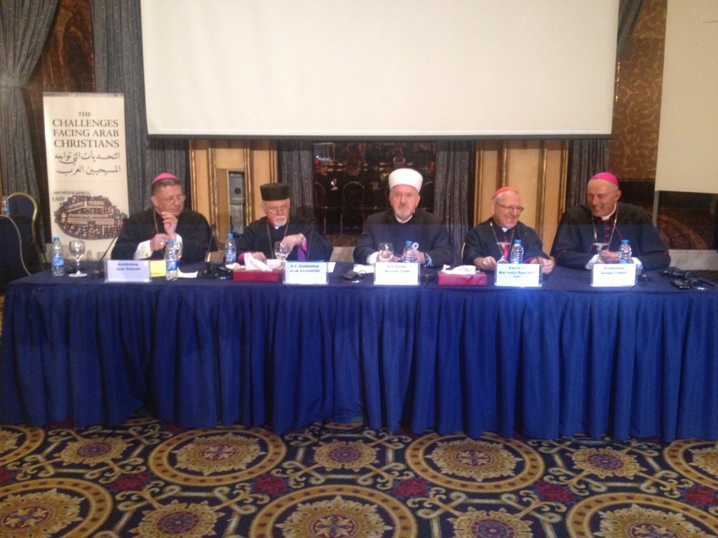 Predsjednik upravnog odbora Centra za dijalog – Vesatijja (CDV) dr. Mustafa Cerić predsjedava Konferencijom u Jordanu