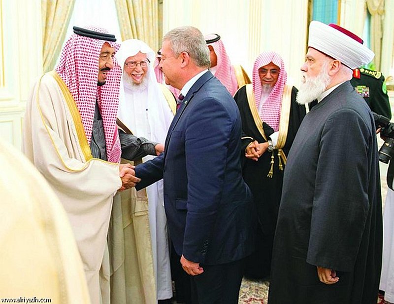 Reisu-l-ulema na prijemu kod kralja Saudijske Arabije