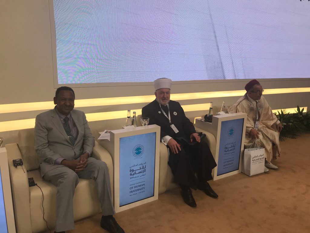 Dr. Cerić u Abu Dabiju: Principi ljudskog bratstva