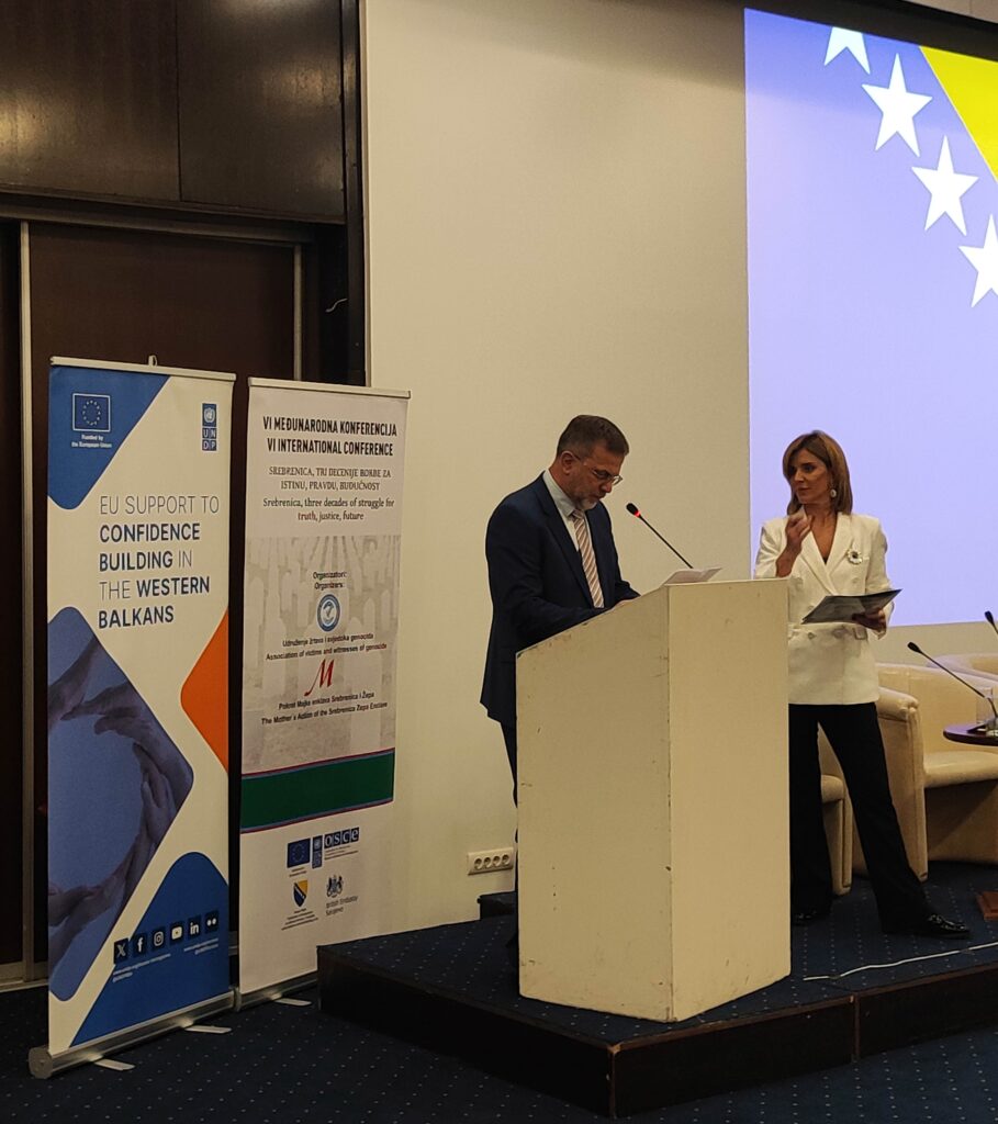 Direktor Centra učestvovao na Šestoj međunarodnoj konferenciji o Srebrenici u Sarajevu